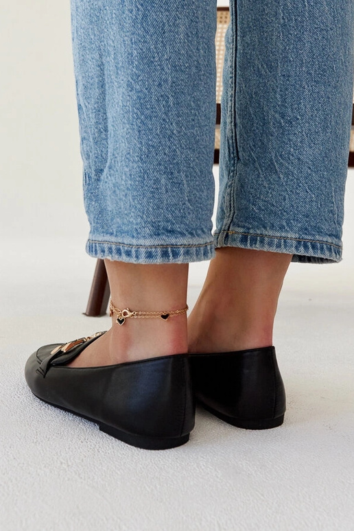 Sorte Comerio Spænde Mokkasiner