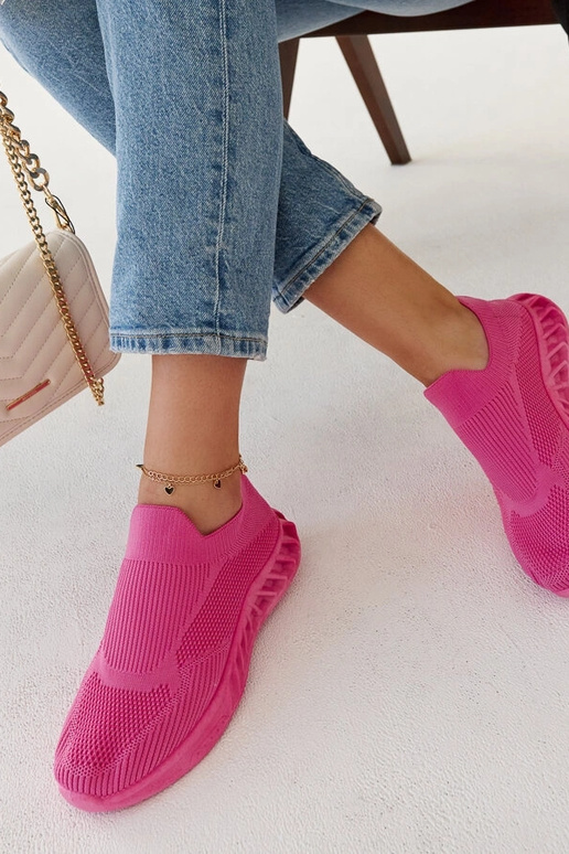 Nedas mørkelyserøde sportssneakers Nedas mørkelyserøde sportssneakers