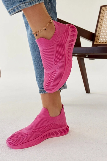 Nedas mørkelyserøde sportssneakers 2