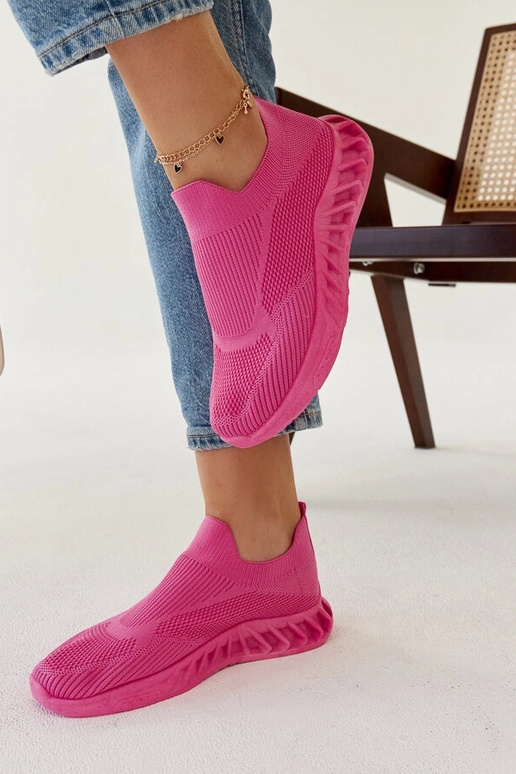 Nedas mørkelyserøde sportssneakers Nedas mørkelyserøde sportssneakers