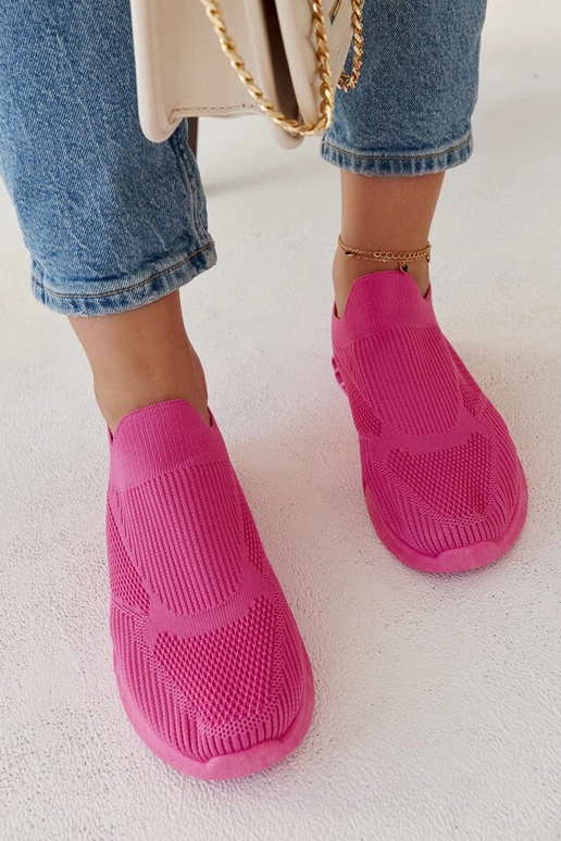 Nedas mørkelyserøde sportssneakers Nedas mørkelyserøde sportssneakers