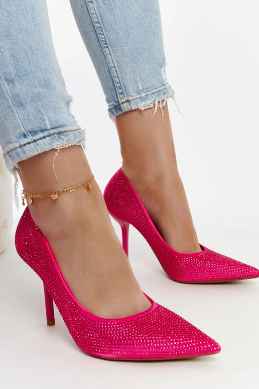 Mørkelyserøde Liena højhælede sko Mørkelyserøde Liena højhælede sko