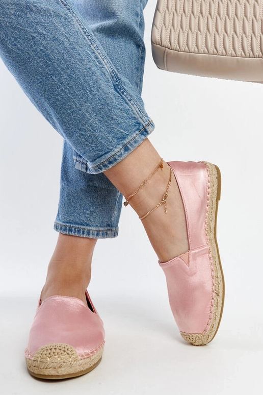 Caithlin Light Pink Glitter Platform...