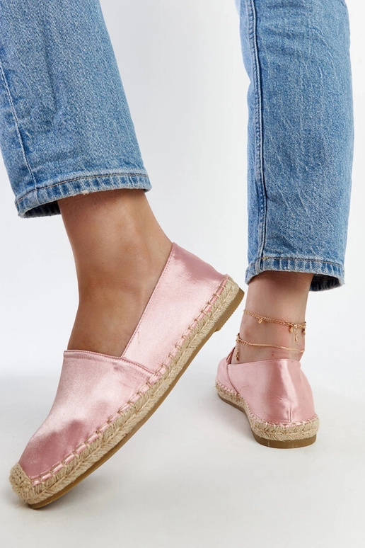 Caithlin Light Pink Glitter Platform...
