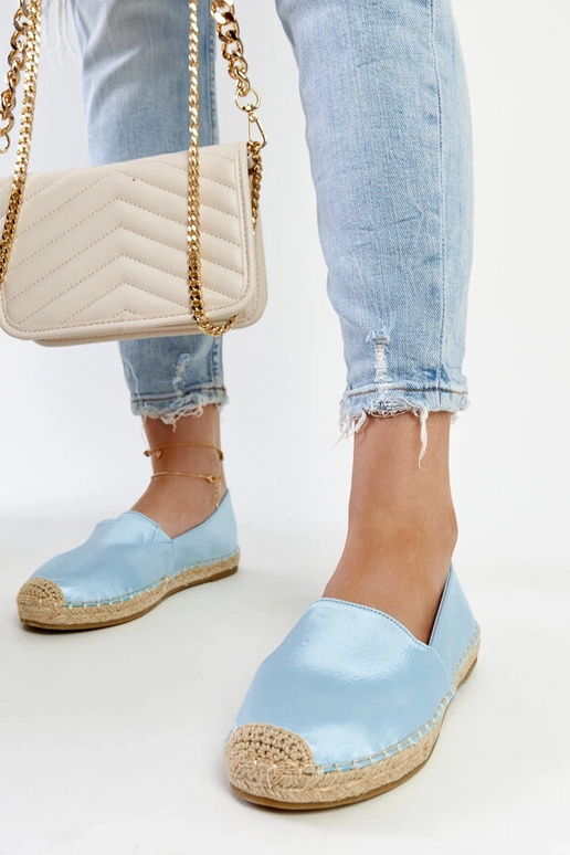 Caithlin Sky Blue Glitter Platform...