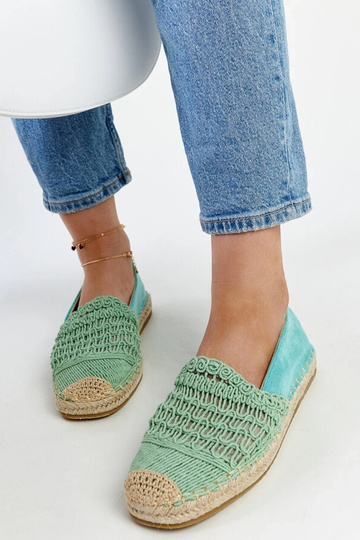 Gordanas mynte gennembrudte espadriller 2