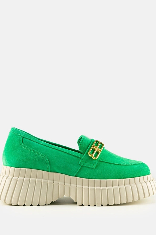 Groene suède veterschoenen Karino Groene suède veterschoenen Karino