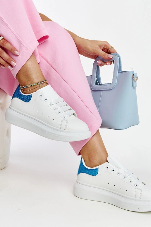 Hvide øko-læder sneakers Fatimah Hvide øko-læder sneakers Fatimah