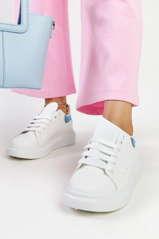 Hvide øko-læder sneakers Fatimah Hvide øko-læder sneakers Fatimah