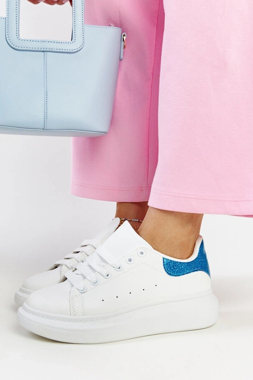 Hvide øko-læder sneakers Fatimah Hvide øko-læder sneakers Fatimah