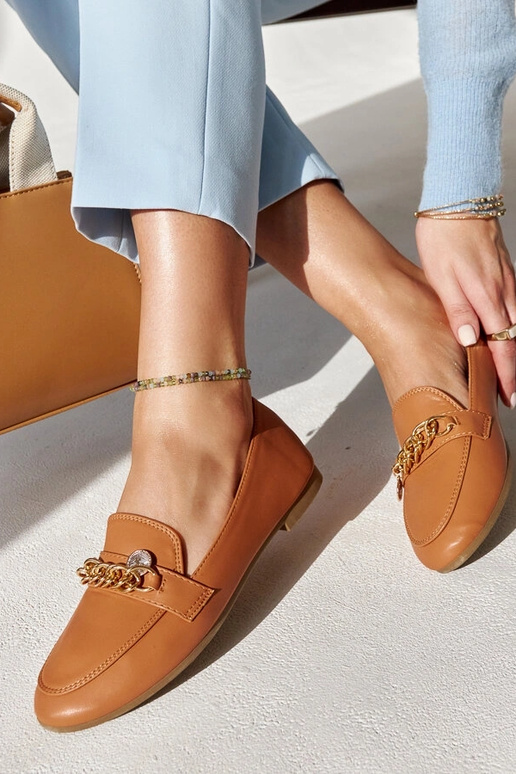Scaletta Chain Loafers Varm brun Scaletta Chain Loafers Varm brun