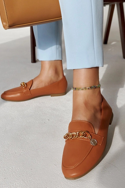 Scaletta Chain Loafers Varm brun Scaletta Chain Loafers Varm brun