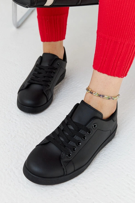 Sorte Birikti Platform Sneakers