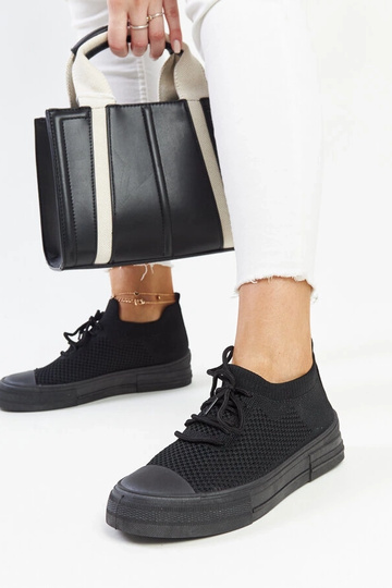 Sorte lette Senaida sportssneakers 2