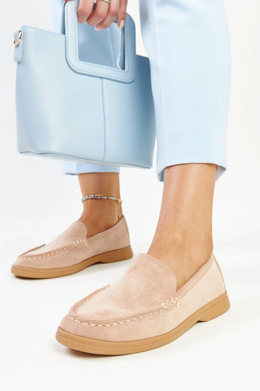 Rumay sko i beige ruskind Rumay sko i beige ruskind