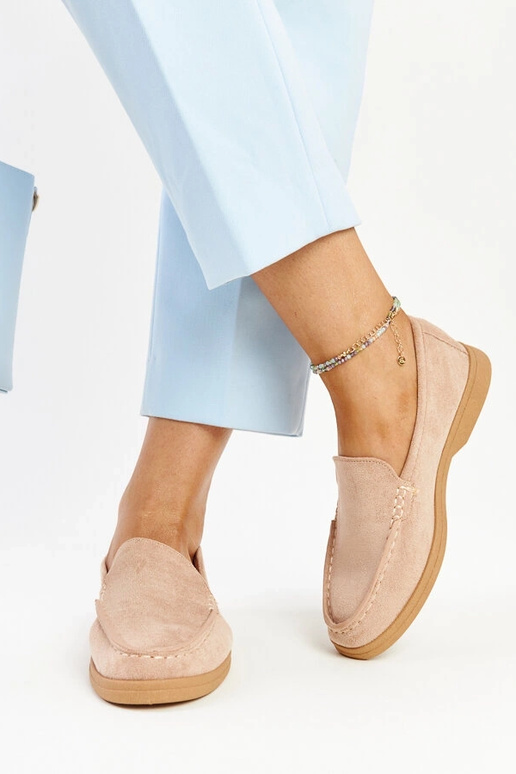 Rumay sko i beige ruskind Rumay sko i beige ruskind