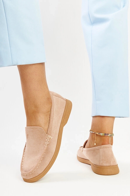 Rumay sko i beige ruskind Rumay sko i beige ruskind