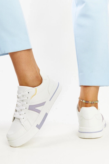 Hvide sneakers med Zorica farve 2