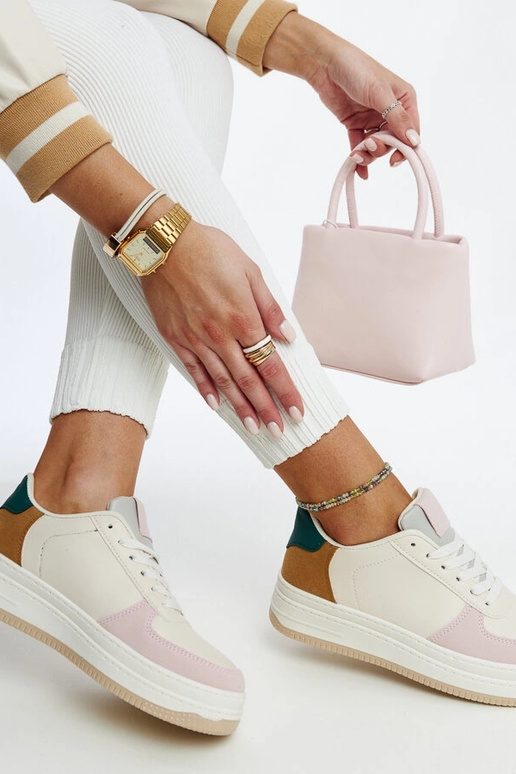 Cvita platform sneakers pastel Cvita platform sneakers pastel