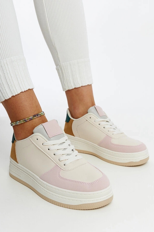 Cvita platform sneakers pastel Cvita platform sneakers pastel
