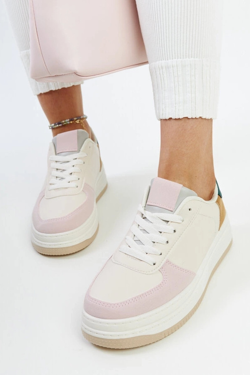 Cvita platform sneakers pastel Cvita platform sneakers pastel