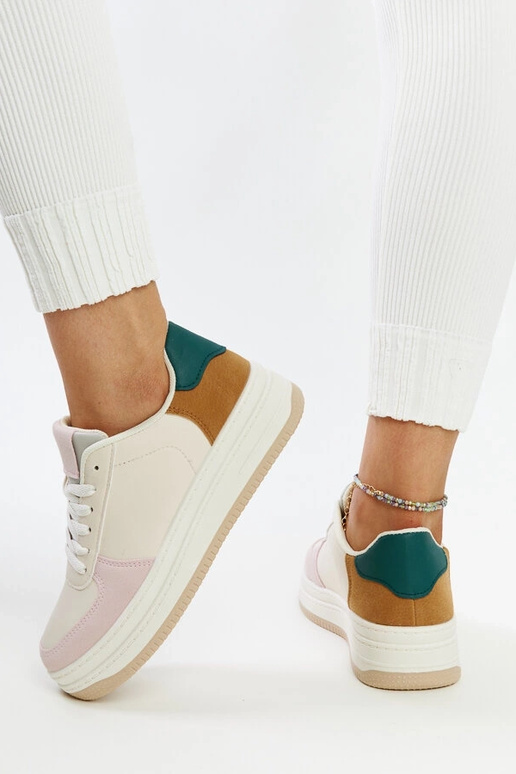 Cvita platform sneakers pastel Cvita platform sneakers pastel