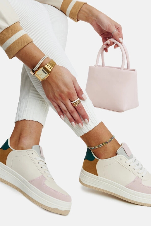 Cvita platform sneakers pastel Cvita platform sneakers pastel