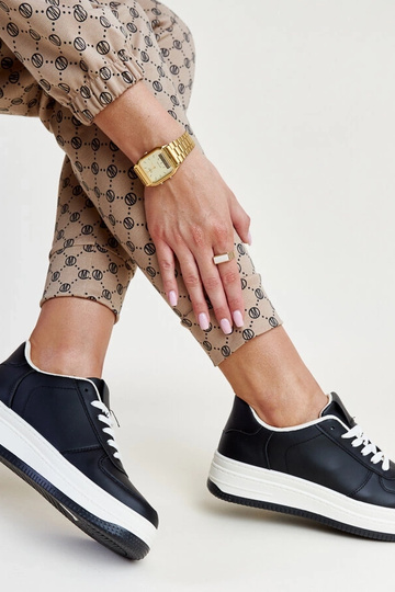 Sorte Cvita platform sneakers 2