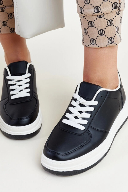 Sorte Cvita platform sneakers
