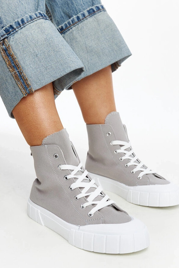 Grijze hoge sneakers Vinka