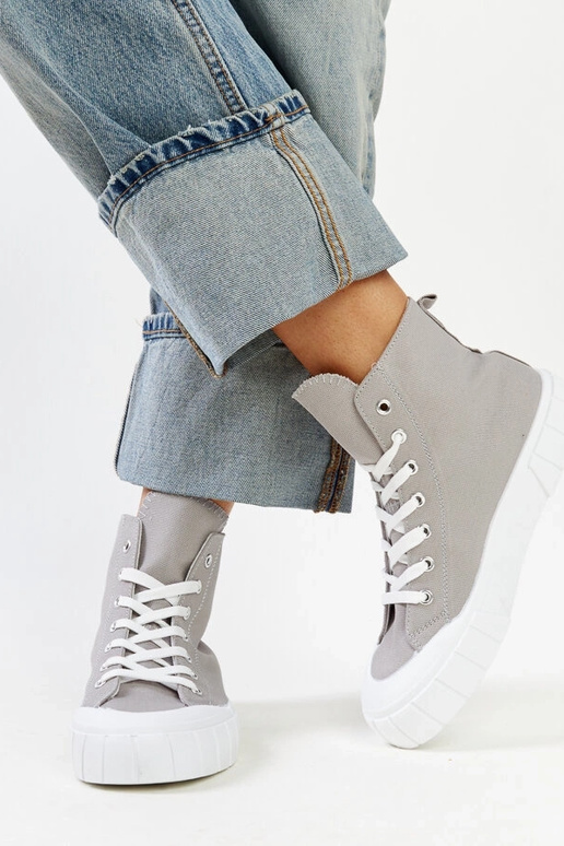 Grijze hoge sneakers Vinka Grijze hoge sneakers Vinka