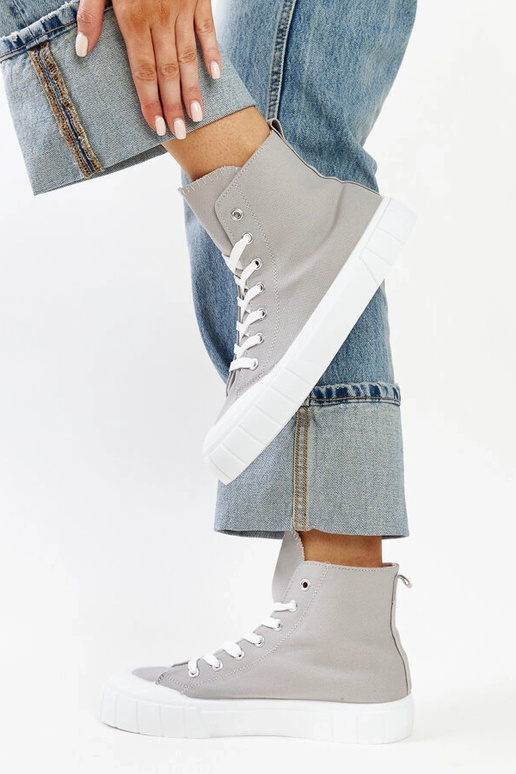 Grijze hoge sneakers Vinka Grijze hoge sneakers Vinka