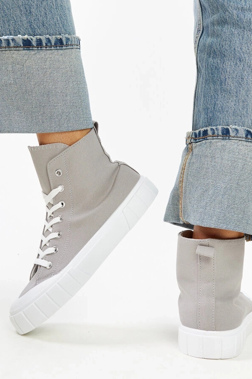 Grijze hoge sneakers Vinka Grijze hoge sneakers Vinka