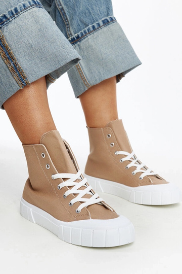 Brune high top sneakers Vinka 2