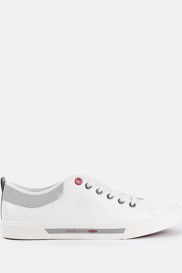 CROSS JEANS hvide og grå herresneakers