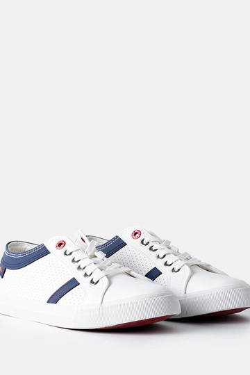 Hvide herresneakers CROSS JEANS