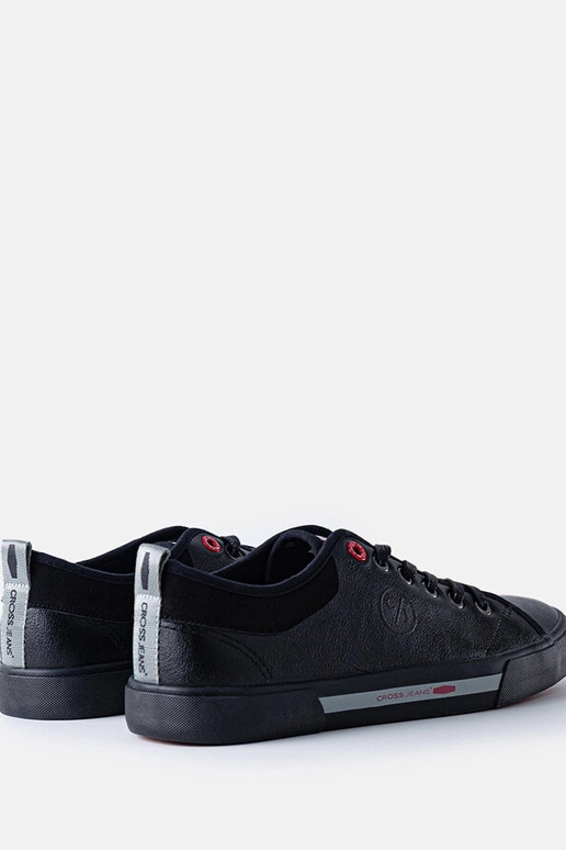Zwarte heren sneakers CROSS JEANS van... Zwarte heren sneakers CROSS JEANS van...