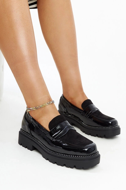 Sorte laksko med Kirsi indersål Sorte laksko med Kirsi indersål