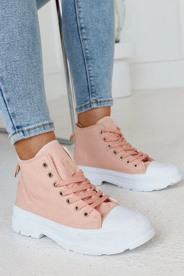 Høj pink chunky sneakers Alhandra