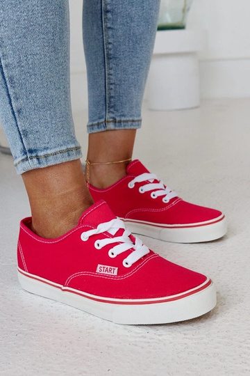 Mørkelyserøde klassiske Erla sneakers