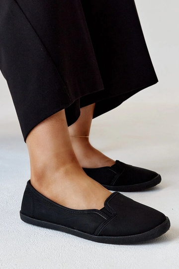 Zwarte veterschoenen van kunstleer, Wordana 2