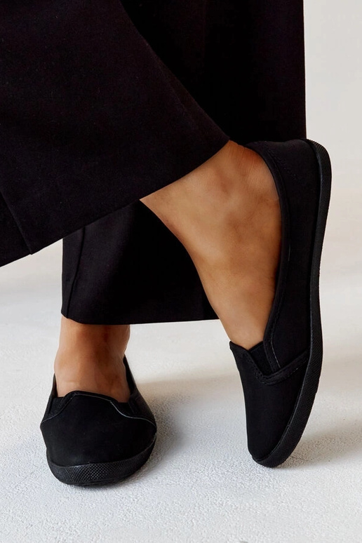 Zwarte veterschoenen van kunstleer,...