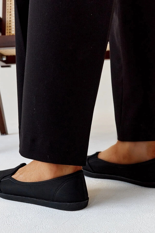 Zwarte veterschoenen van kunstleer,...