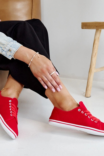 Røde klassiske Ramira sneakers 2