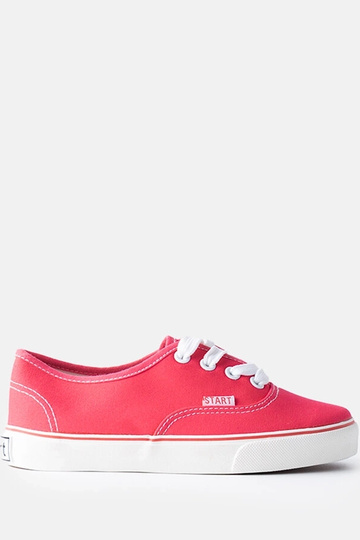 Costrana mørkelyserøde børnesneakers