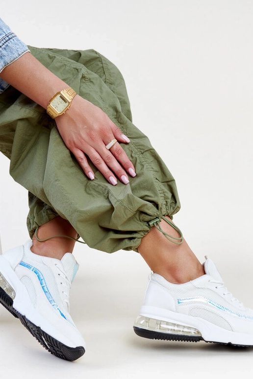 Witte sneakers met hologram Jelka Witte sneakers met hologram Jelka