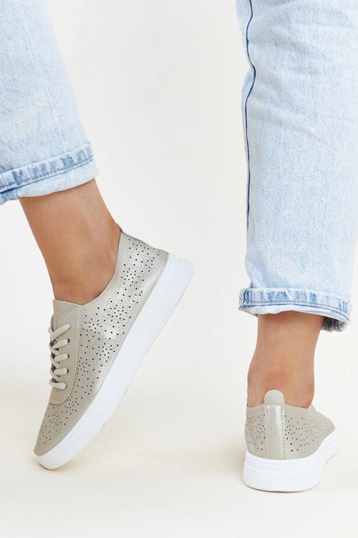 Guld sneakers øko læder Whitley Guld sneakers øko læder Whitley