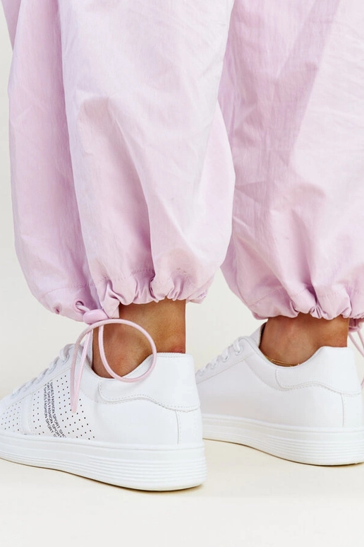 Hvide sneakers øko læder Berdine