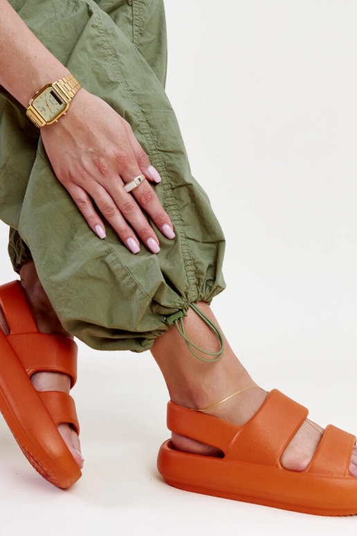 Attiana orange sandaler