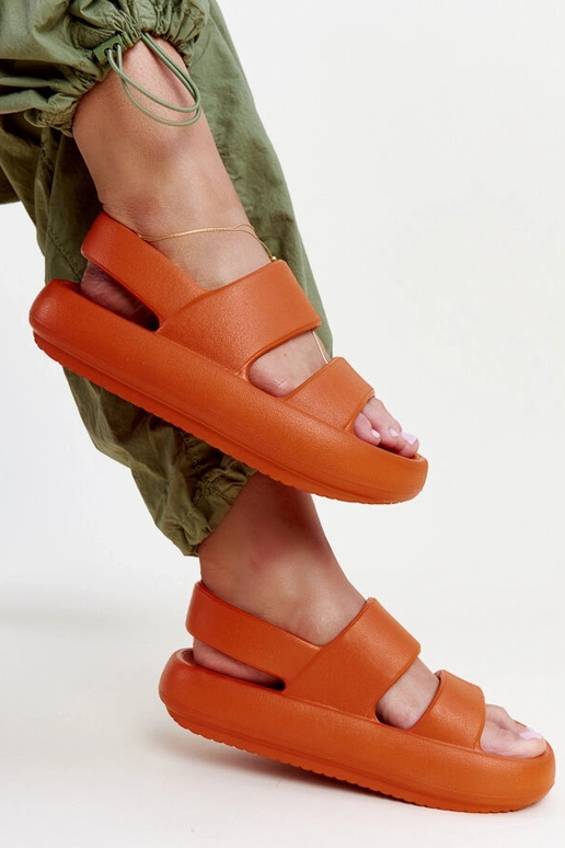 Attiana orange sandaler